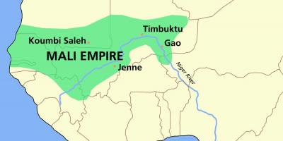 Mapa do antigo Mali